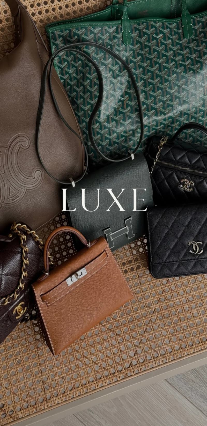 Luxe Cheshire app launch screen